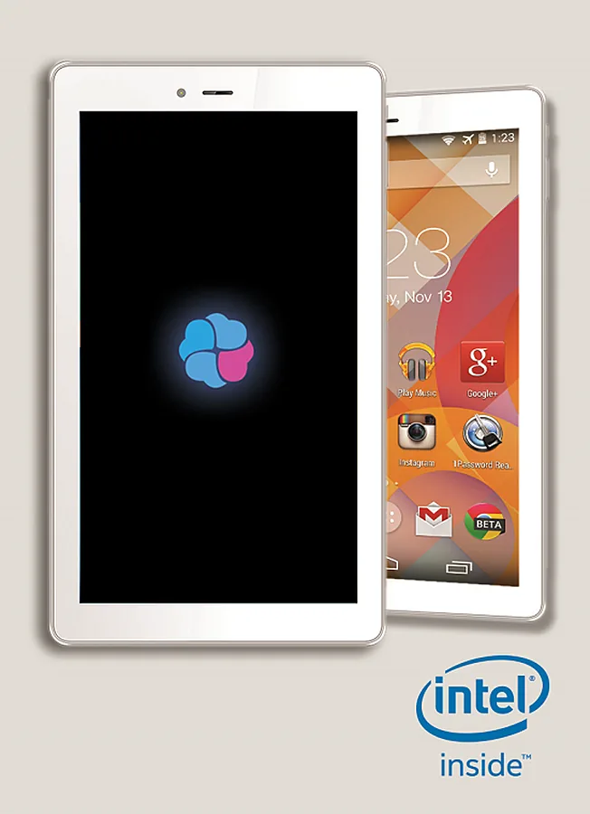 The Kloudpad Intel tablet range.